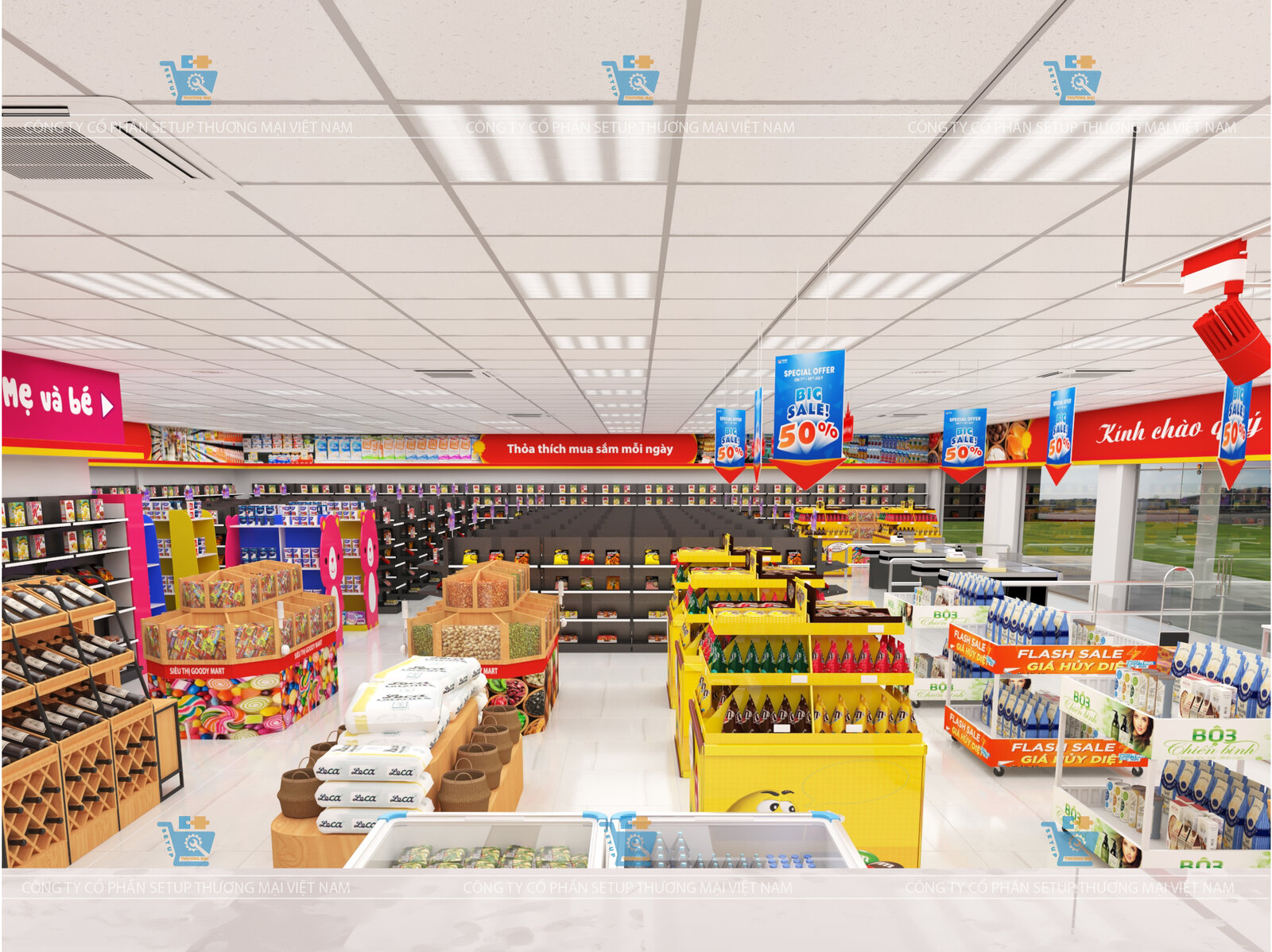 Tư vấn Setup Siêu thị  Giải pháp hoàn thiện mô hình siêu thị  Kênh Sinh  Viên