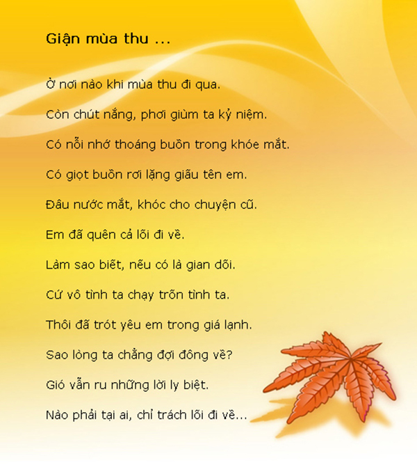 Mùa thu thường gắn liền với tình yêu và sự ấm áp. Thơ tình mùa thu chính là hiện thân cho lãng mạn và sâu lắng của tình yêu trong tâm hồn chúng ta. Hãy tưởng tượng mình đang đi trên con đường lá vàng, tay trong tay với người mình yêu thương, cùng ngắm nhìn vườn cây hoa rực rỡ nổi bật trên tấm hình đang chờ bạn khám phá.