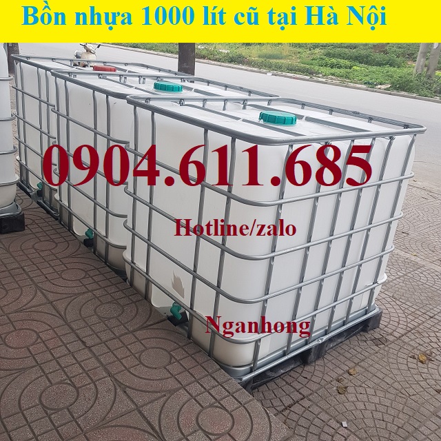 Bồn nhựa 1000 lít cũ tại Hà Nội giá rẻ.jpg