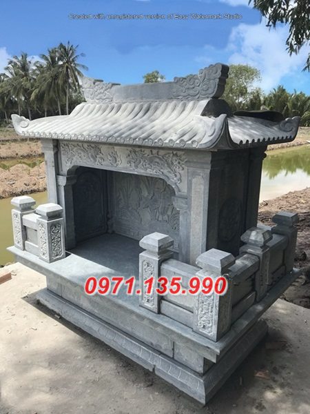 251 Am thờ bằng đá đẹp - Cây hương miếu thờ bằng đá khối + bán Tiền Giang Vĩnh Long.jpg