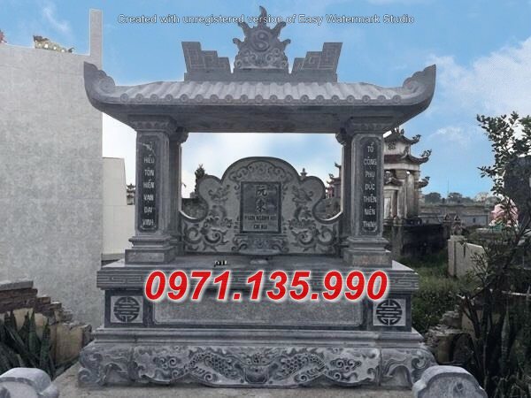 251 Am thờ bằng đá đẹp - Cây hương miếu thờ bằng đá khối + bán Yên Bái Tuyên Quang.jpg