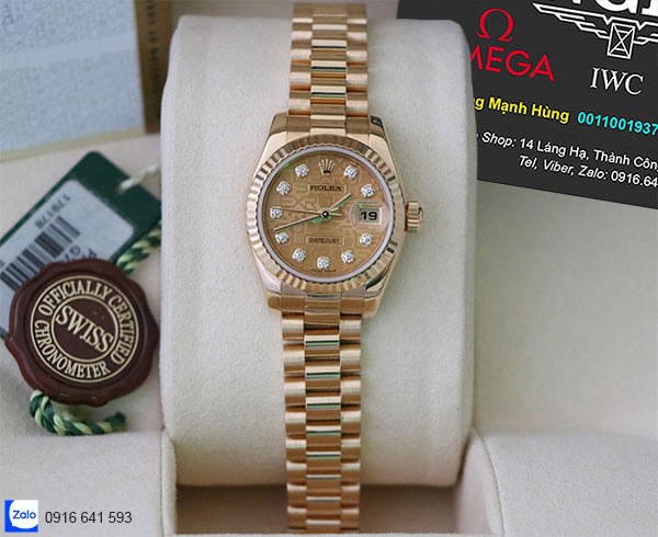 Shop Rolex, Longines, Omega Thụy Sỹ new fullbox & cổ xưa vàng đúc 18K 358732_107
