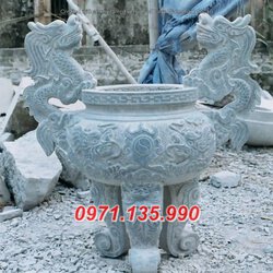 66 Đỉnh hương bằng đá khối đẹp +  Lư hương nhà thờ khu lăng mộ đá đẹp Bình Dương Long An.jpg