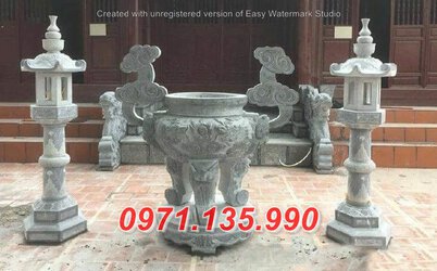 66 Đỉnh hương bằng đá khối đẹp +  Lư hương nhà thờ khu lăng mộ đá đẹp Cao Bằng Lạng Sơn.jpg