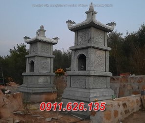 giá rẻ mẫu tháp mộ đẹp bằng đá - bảo tháp đá.jpg