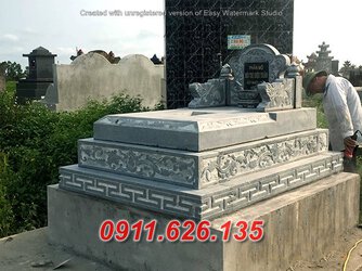 Kiểu dáng Lăng mộ nghĩa trang làm bằng đá ninh bình đẹp.jpg