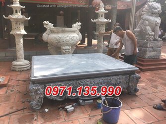 011+ Mẫu bàn lễ đá cao cấp đẹp nhà thờ họ - lăng mộ.jpg