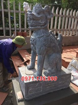 mẫu nghê đá cổ #29 nghê đá đầu cột + phong thủy.jpg