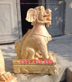 mẫu nghê đá cổ #29 nghê đầu cột + phong thủy.jpg