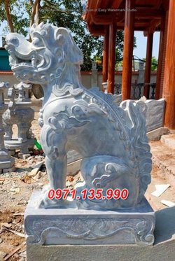 Nghê đá nhà thờ #28 Nghê bằng đá lăng mộ đẹp + nghê phong thủy.jpg
