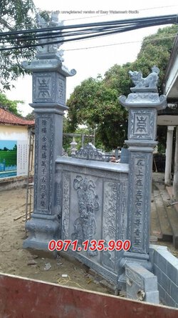 136# mẫu cột đá khối đồng trụ đẹp.jpg