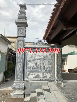 137# mẫu cột đồng trụ bằng đá xanh đẹp hiện nay.jpg