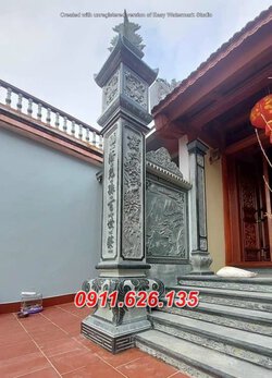 Mẫu cột đồng trụ bằng đá đẹp #011 cột nhà thờ.jpg