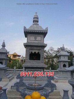 Đồng Nai- Mẫu mộ tháp đá phật giáo đẹp bán tại đồng nai.jpg