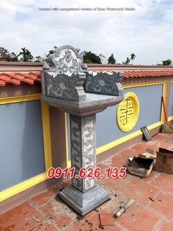 237+ Mẫu cây hương ngoài trời bằng đá đơn giản đẹp.jpg