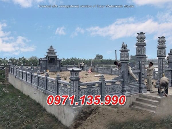 Lăng mộ đá đẹp bán tại Tây Ninh 85+ lăng thờ đá dòng họ.jpg