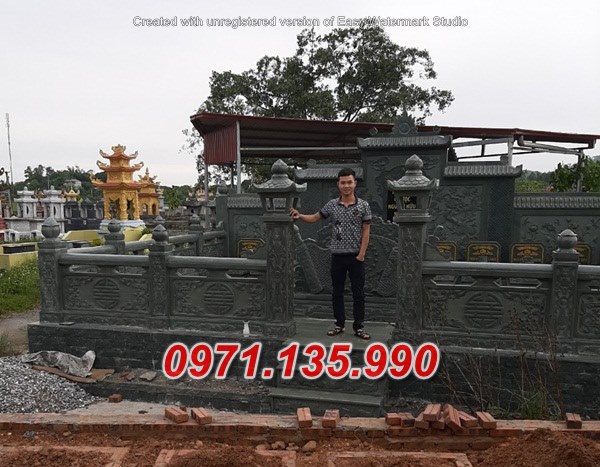 Lăng mộ đá đẹp bán tại Tây Ninh 85+ lăng thờ đá gia tộc.jpg