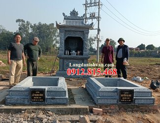 Mẫu mộ đôi xây kim tĩnh đơn giản đẹp bán tại Tiền Giang.jpg