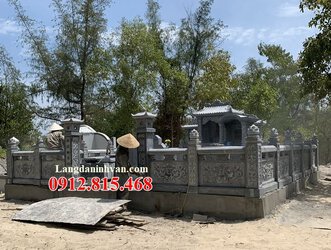 Mẫu khu mộ gia đình thiết kế đơn giản đẹp lắp đặt ở Thừa Thiên Huế.jpg