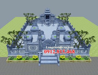 Thiết kế mẫu khu lăng mộ, khu nhà mồ, nghĩa trang gia đình, gia tộc chuẩn phong thủy tại Đồng ...jpg