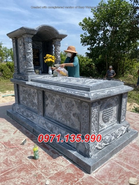 55+ mẫu mộ bằng đá xanh đẹp bán long an (1).jpg