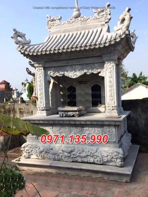 Mẫu Am thờ tro cốt bằng đá đẹp (11).jpg