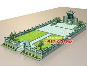 Mẫu thiết kế khuôn viên khu lăng mộ gia đình đơn giản đẹp hiện đại tại Bến Tre.jpg