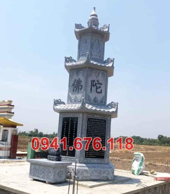 012+ Tháp tro cốt bằng đá bán cà mau - bảo tháp sư để thờ.jpg 012+ Tháp tro cốt bằng đá bán cà mau - bảo tháp sư để thờ.jpg