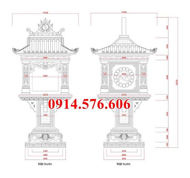 Bản vẽ ban bàn thờ thiên địa bằng đá xanh đẹp.jpg
