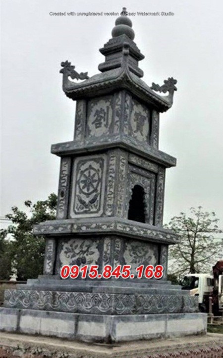 Giá bán mộ tháp đá khối đẹp bán tại Kom Tum.jpg