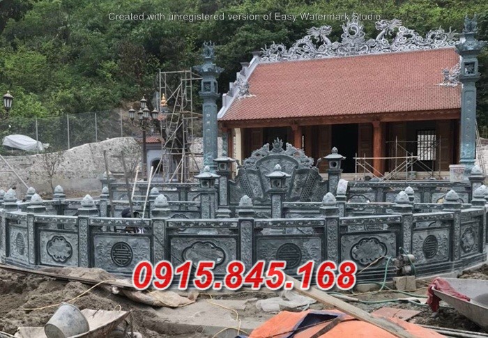 57 Tường rào ao hồ bằng đá khối tự nhiên đẹp Sơn La.jpg