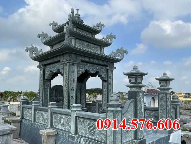 44 Tường rào đá khu lăng mộ đẹp bán Bắc Ninh.jpg