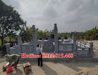 Mẫu lăng mộ gia đình, khu lăng mộ gia đình đẹp tại Hà Nam xây hợp phong thủy.jpg
