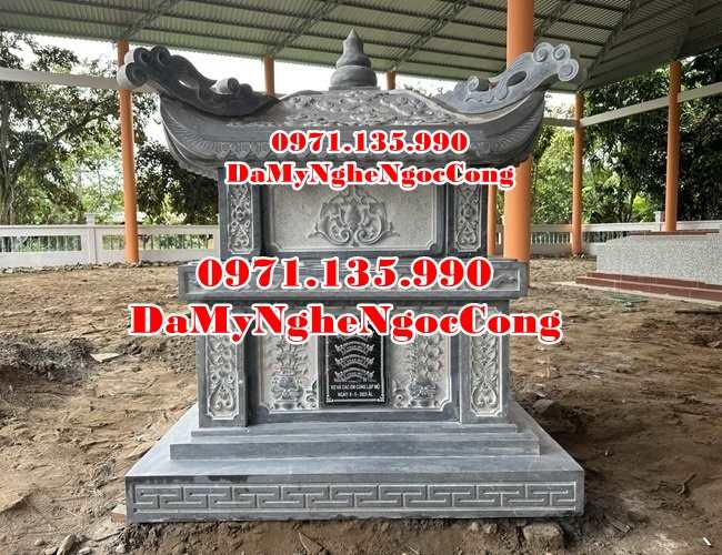 086 Mẫu mộ tháp đá đẹp bán bình thuận - tro hài cốt.jpg