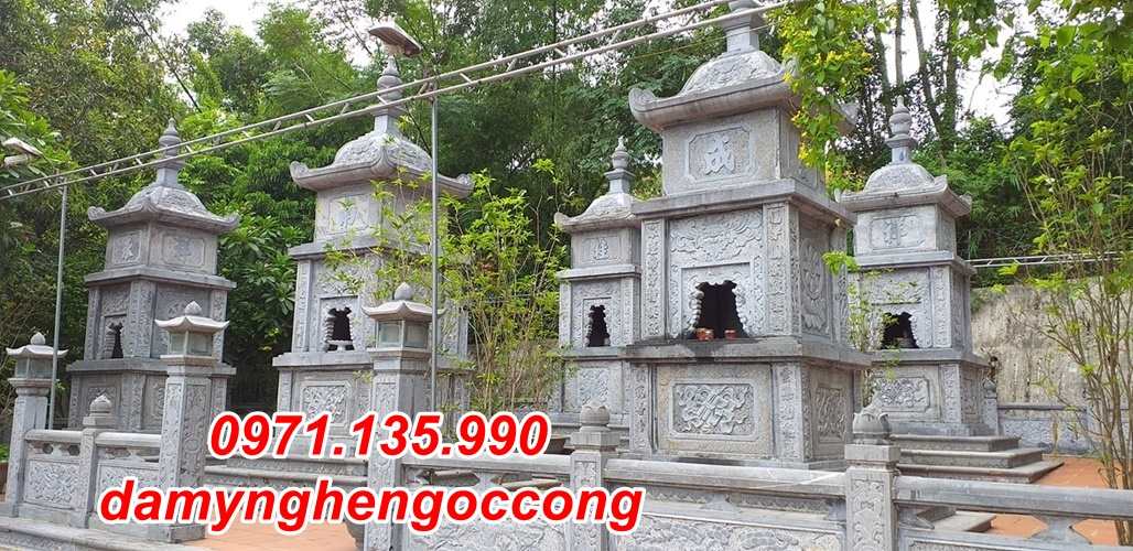 093 Mẫu mộ tháp đá tro hài cốt đẹp bán bình phước.jpg