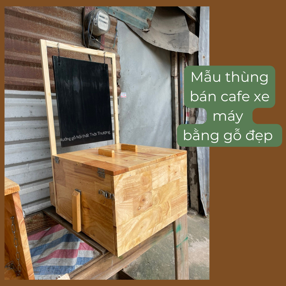 Mẫu thùng bán cafe xe máy bằng gỗ đẹp.png