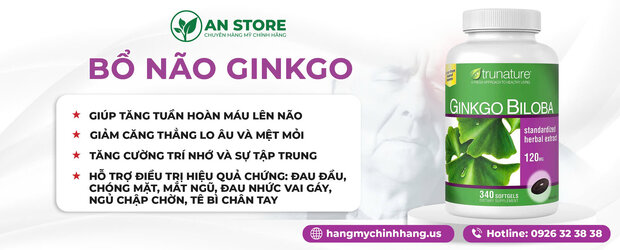 Công Dụng Viên Uống Bổ Não Ginkgo Biloba 120mg Của Mỹ.jpg
