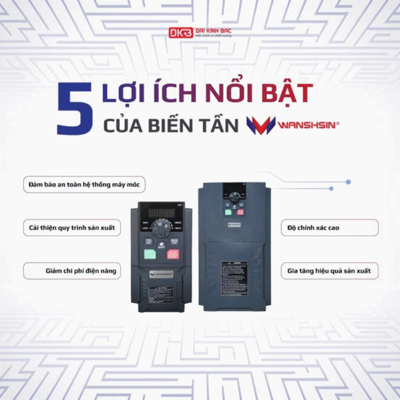 Biến tần Wanshsin thương hiệu Đài Loan Biến tần Wanshsin thương hiệu Đài Loan
