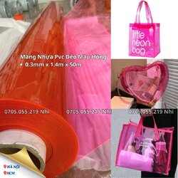 Màng nhựa pvc dẻo màu hồng Altek.jpg Màng nhựa pvc dẻo màu hồng Altek.jpg