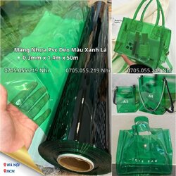 Màng nhựa pvc dẻo màu xanh lá Altek.jpg Màng nhựa pvc dẻo màu xanh lá Altek.jpg