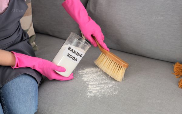 Bí quyết làm sạch ghế sofa vải bằng baking soda   Đơn giản mà hiệu quả bất ngờ