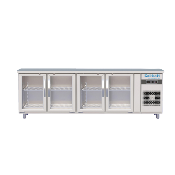 Tủ Bàn Mát 4 Cánh Kính ColdRaft CR-BM2275K.png