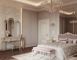 Phòng ngủ tân cổ điển ấm cúng