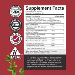 Thành Phần Thuốc Trị Yếu Sinh Lý Nam Nature’s Craft Horny Goat Weed Viên Của Mỹ.jpg