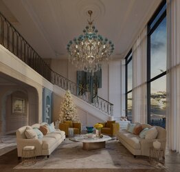 Mẫu thiết kế nội thất căn hộ Duplex sang trọng và đẳng cấp