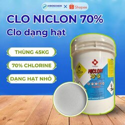 Clorine Niclon 70-G nồng độ 70% dùng sát trùng khử khuẩn nước hồ bơi, sinh ho...jpg