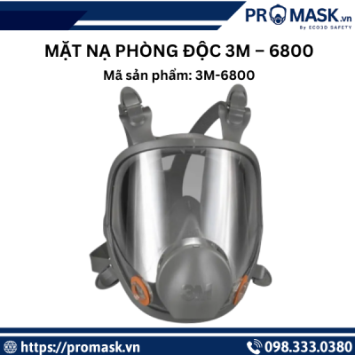 Mặt nạ phòng độc 3M-6800